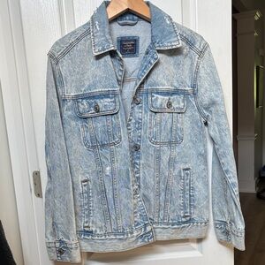 Abercrombie & Fitch Faded Blue Denim Jacket